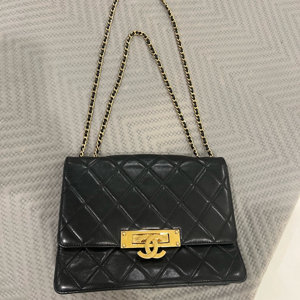 CHANEL Lambskin Flap Bag